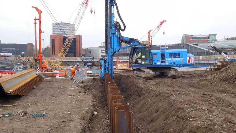 %[alt [sheet pile shoring](https://www.keller-na.com/expertise/techniques/sheet-piles)[^1] system with [internal bracing](https://gme-shields.com/sheeting-bracing/)[^3]](https://placehold.co/600x400 "Sheet Pile Shoring Method")