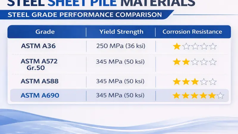 %[alt steel sheet piles with protective coating at wastewater facility](https://placehold.co/600x400 "Coated Steel Sheet Piles")