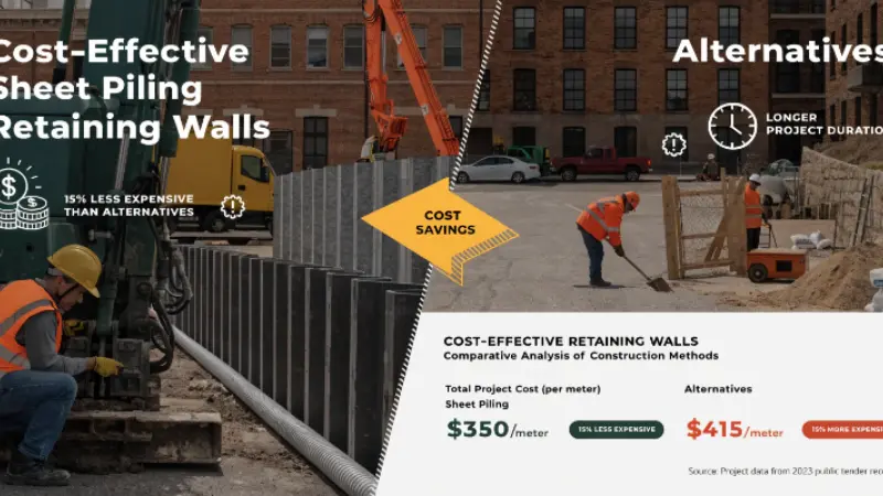 %[alt steel sheet piles stacked at port waiting for shipment](https://placehold.co/600x400 "Steel Sheet Pile Prices")