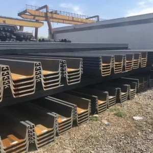 Cold Rolled U type sheet piles